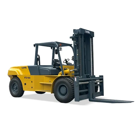 Ltmg 16000kg 16 Ton Diesel Forklift Truck with 3.5m Lifting Height and Fork Positioner