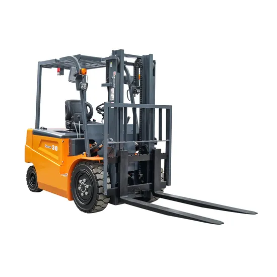 3t 3m Four Wheel Electric Truck Counterbalanced Hydraulic Forklift Sitting Driving Style