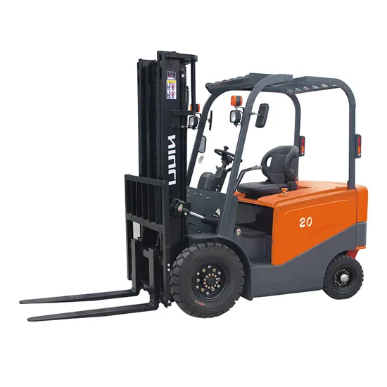 Niuli 6m 2/2.5 T High Lift Four Fulcrum Balance Hydraulic Electric Forklift with Full