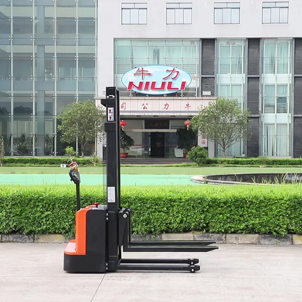 Niuli 1500kg Motorized Full Electric Stacker for Warehouse