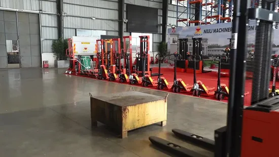 Niuli Machinery Equipment Forklift Electric Pallet Stacker 5m for Warehouse
