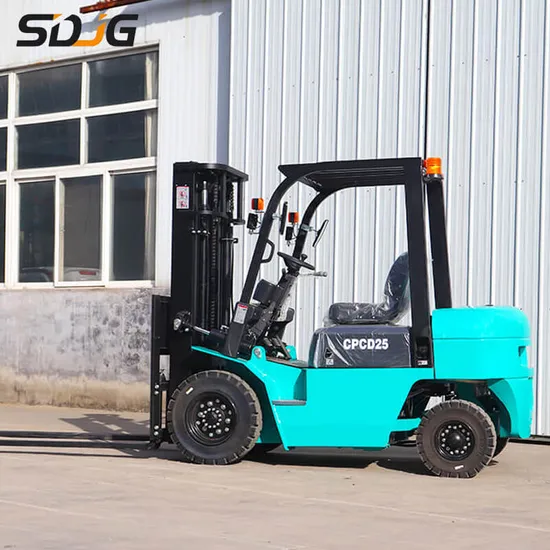 Multipurpose Farm Factory Warehouse 4000 5500 6000 Lbs 3.5ton 5ton Diesel Engine Forklift with Side Shift 
