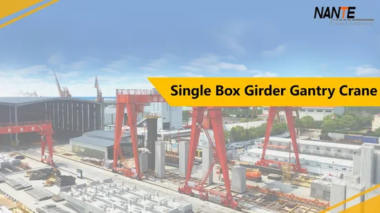 International Hot Use 10 Ton Single Girder Gantry Crane for Sale 