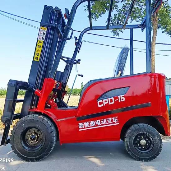 New Electric Forklift Stacker Fork Lift Architectural Pallet with CE Factory Price 