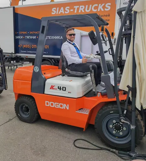 Factory Direct Sale 4 Tons Diesel Forklift CPC 