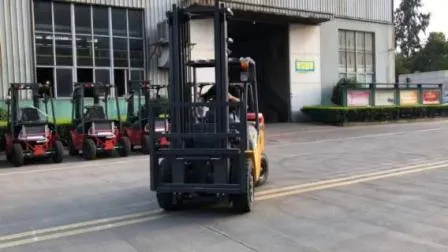 Vift 3.0ton/3000kgs Diesel/Gas/LPG Forklift 3m/4.5m/5m/6m Lifting Height, with Japanese /Nissan/Mitsubishi Engine, with Side Shift, Cabin, Triplex Mast 