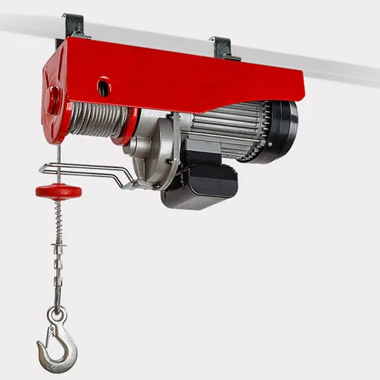 100kg PA800 300kg Portable PA200 Mini Small Electric Wire Rope Hoist 
