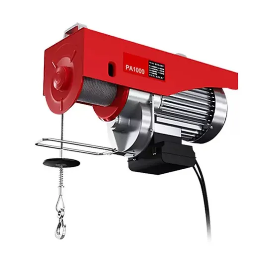 Factory Price 1000 Kg Small Wire Rope 5 Ton Electric Mini Hoist 
