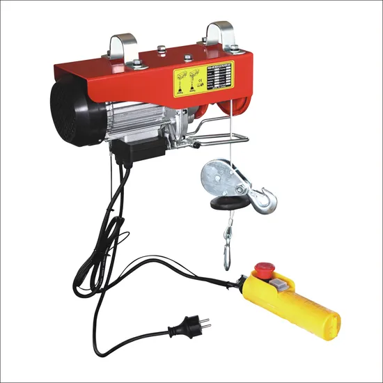 100% Copper Wire Rope Electric Hoist for Lifting PA600e (600kg) for Euro Market 