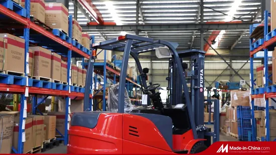 Advanced Material Handling Equipment 2.5 Ton Electric Forklift with Container Mast 