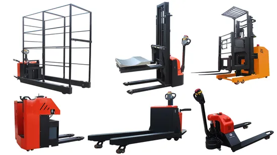 Professional Customized Electric Forklift with Lifting Rings 