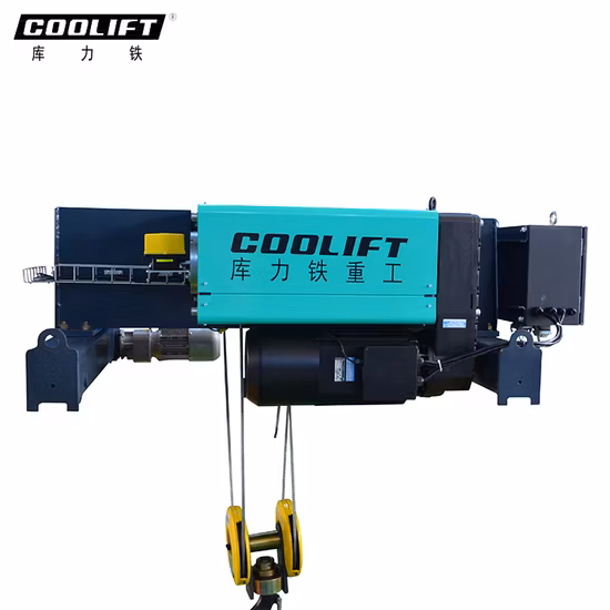 10t 12m Low Headroom European Type Double Girder Electric Wire Rope Hoist