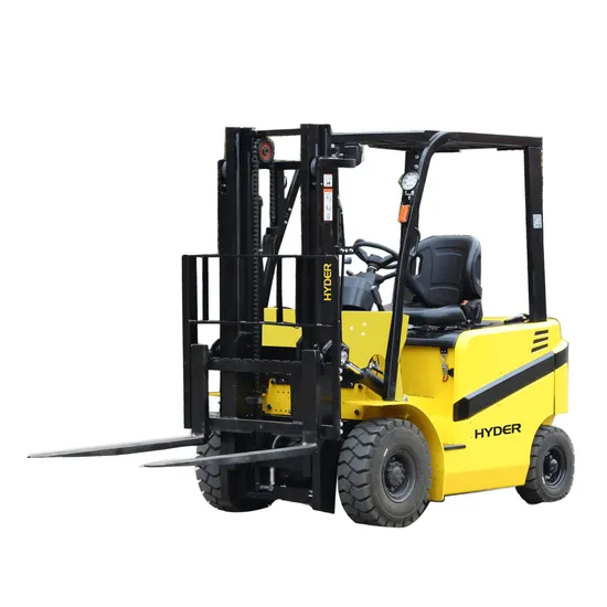 Manufacturer CE 1/1.5/2/2.5/3ton 2500kg 3000kg Electric Fork Lift with Side Shift Counterbalanced Lithium Battery Forklift for Warehouse 