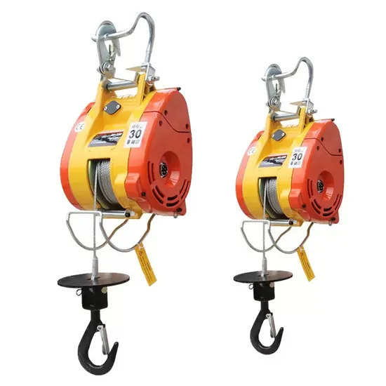 20m 1 Year Efficient 220V Wire Rope Electric Hoist with Good Service 